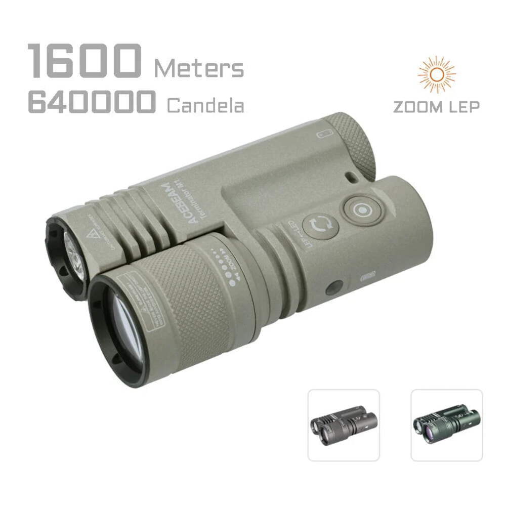 Acebeam Terminator M1 Dual Head LEP Flashlight