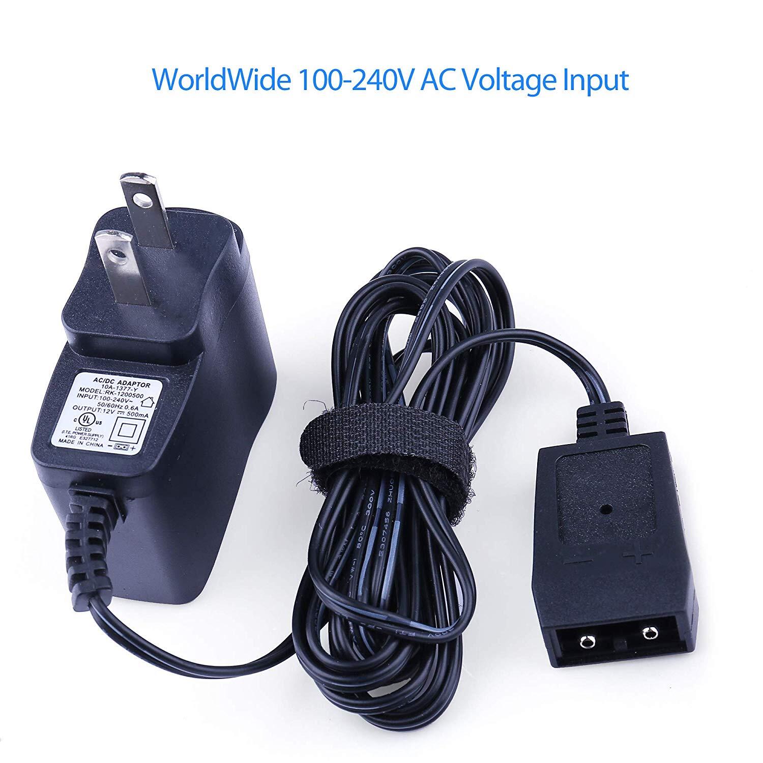 12V Charger for Streamlight Flashlight Adapter Charge Cord AC All Rechargeable