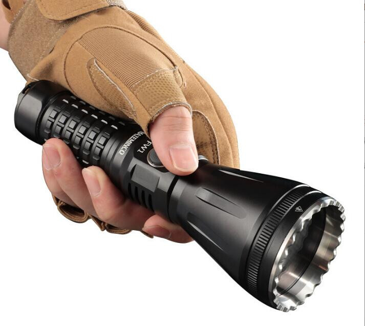 MATEMINCO FW1 LEP Flashlight 2950 Meters Throw USB Type C Rechargeable Torch