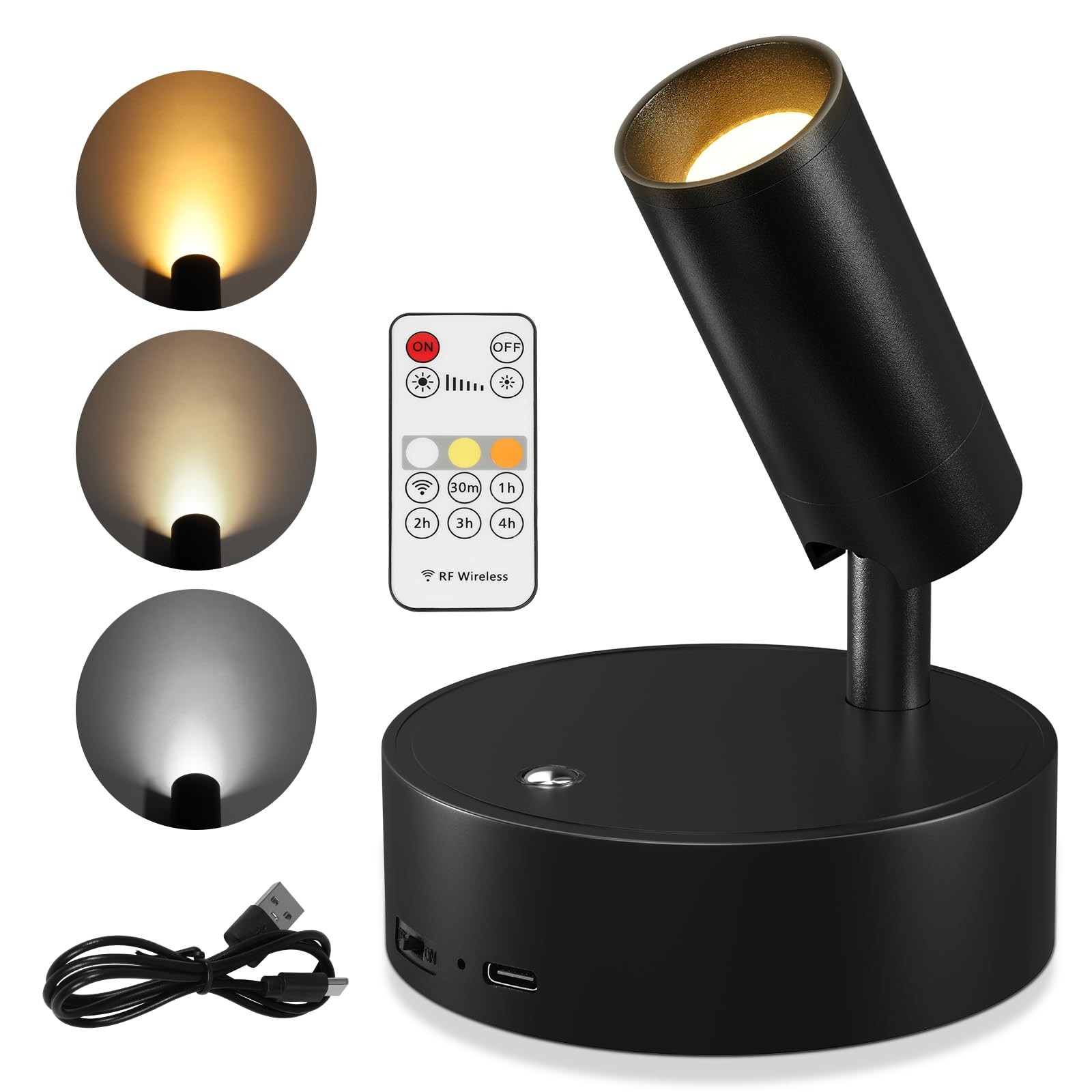 TaoFiaCo Spotlight Black 1 Pack