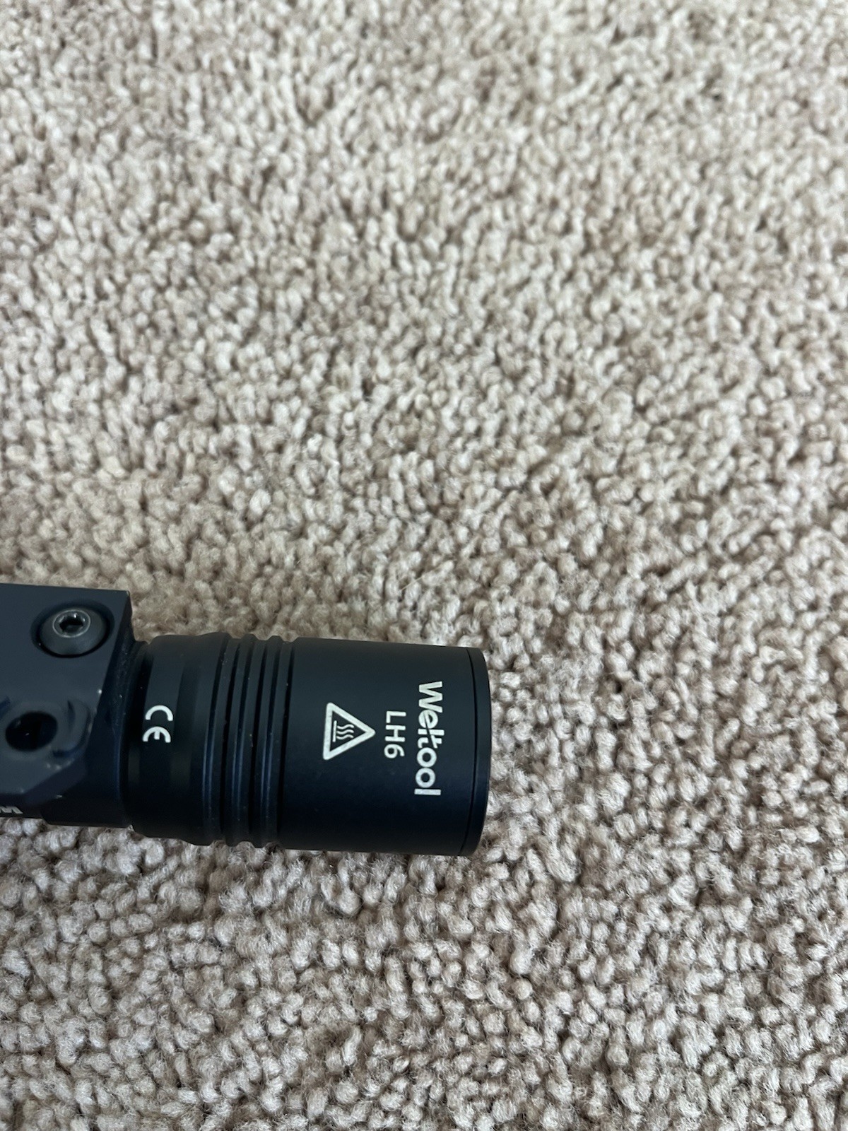Weltool Flashlight W35 Metal Lancer LH6 W Mount Tested Black