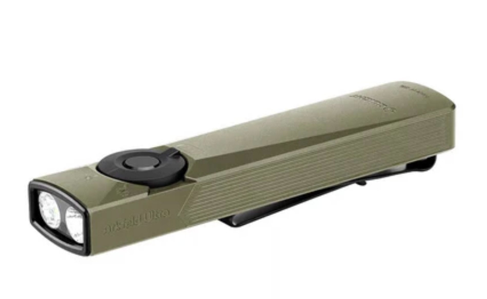 OLIGHT OLIVE GREEN ARKFELD ULTRA (OAL) 3-in-1 RECHARGE LIGHT + BUILT-IN BATTERY