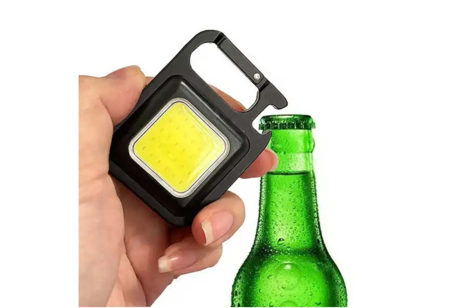 6 Pack KeyChain Magnetic Mini Flashlight 4 Modes Rechargeable Waterproof