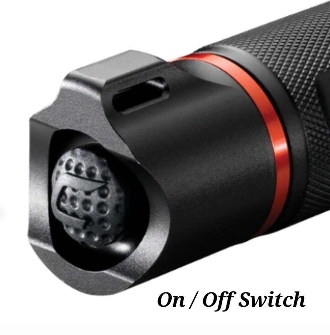 Coast G32 Flashlight with Pocket Clip – Batteries Included – Focusing Beam