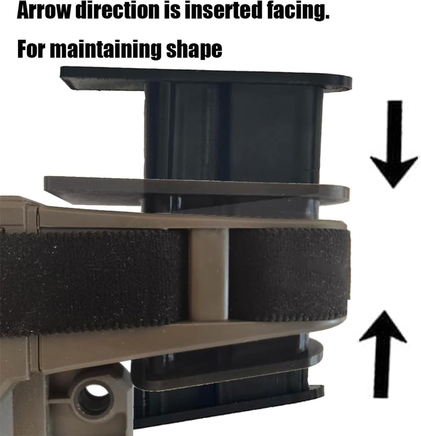 Storage Plug for SB Tactical Brace, for maintaining Shape. Can Store Accessories