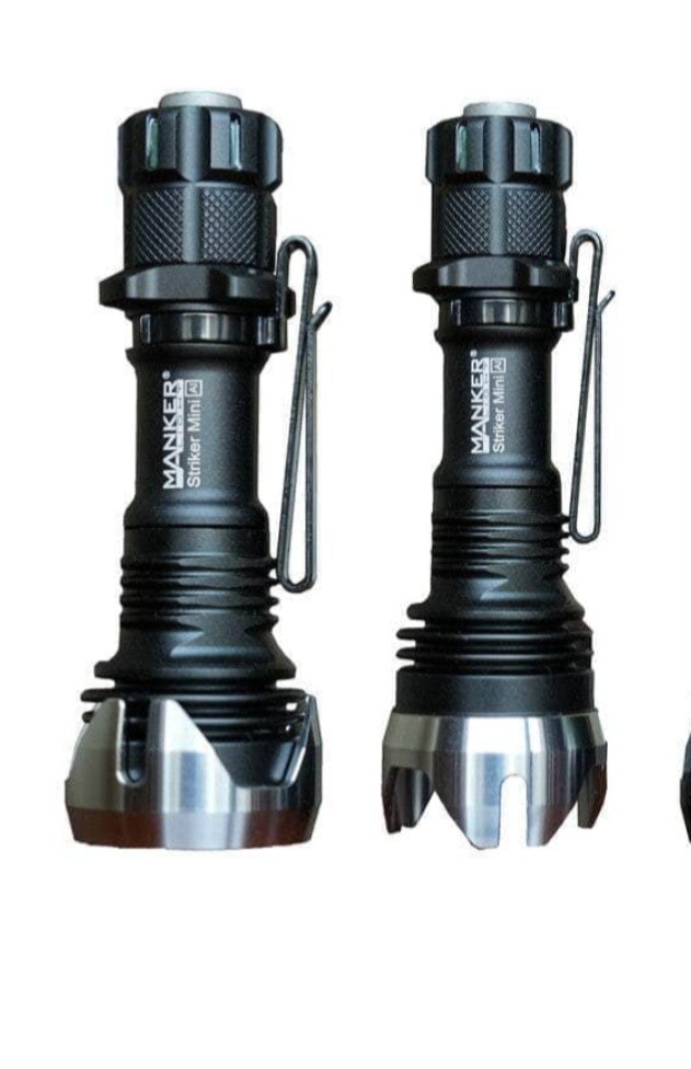 Manker Striker Mini EDC Flashlight Tiny Thrower 430 Meters Range