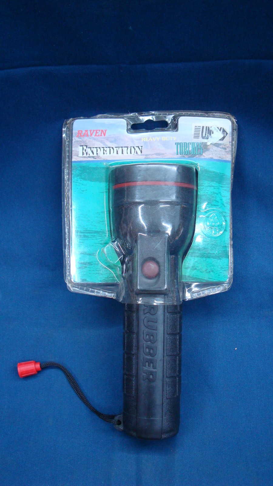 UNEX Raven Krypton Bulb Rubber Coated Flashlight 2XD Weatherproof
