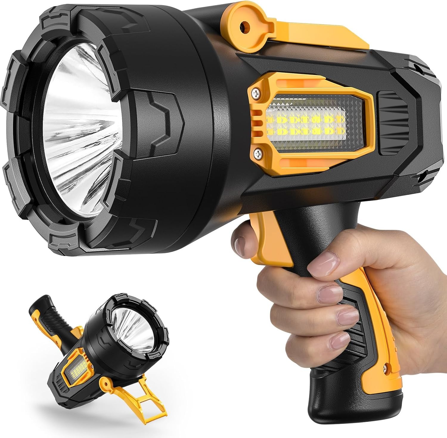 Brillante Led De Mano Foco De Mano Linterna Recargable 10000Mah 90000 lumen