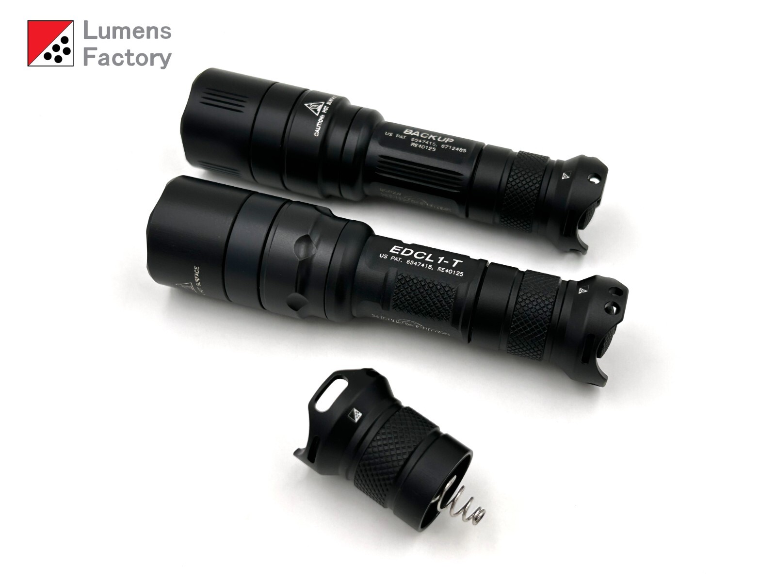McClicky Click On-Off Tailcap for EDCL1-T, EDCL2-T, EB1 Backup, EB2 Backup