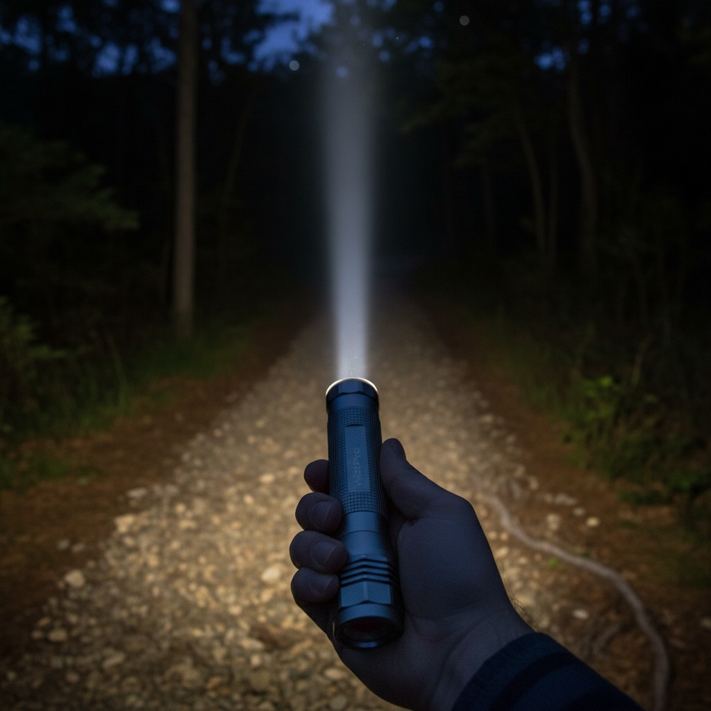 S3000 High-Powered LED Flashlight – 1600 Lumens, Waterproof Compact Design