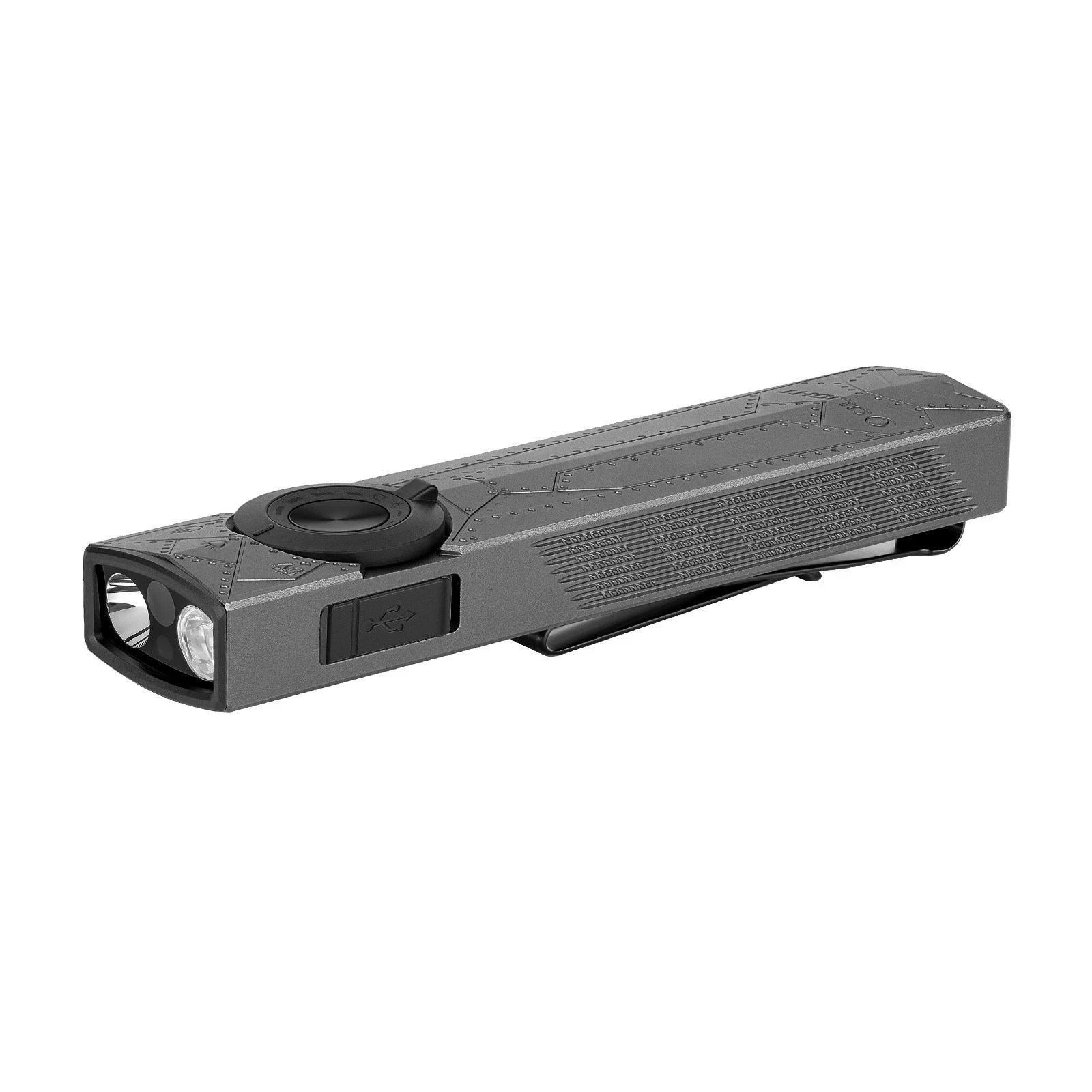 ArkPro Series – Flat Unibody EDC Flashlight with Multi-Light Sources