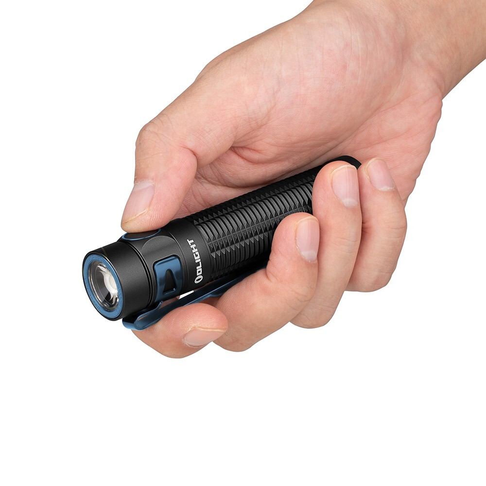 Olight Baton 3 Pro CW Rechargeable Flashlight, 1500 Lumens, Cool White