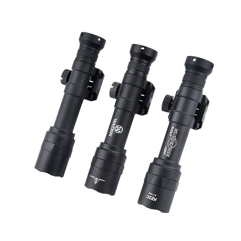 WADSN M600U Hunting Flashlight 600LM Metal LED Tactical Weapon Light SF Scout