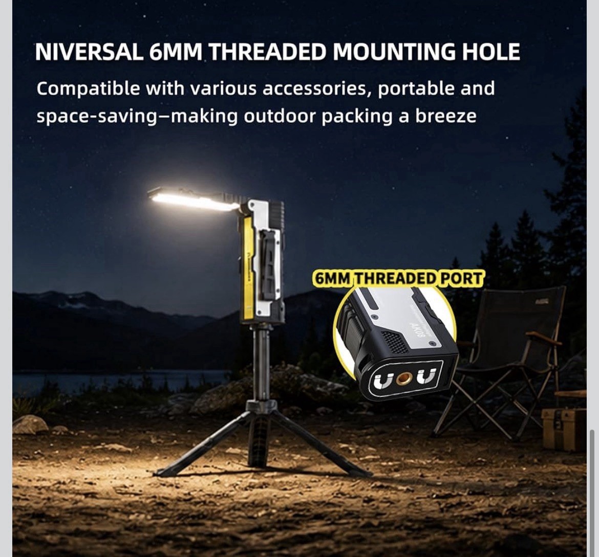 EDC Rechargeable Flashlight 3000 Lumens with Light Bar And Laser