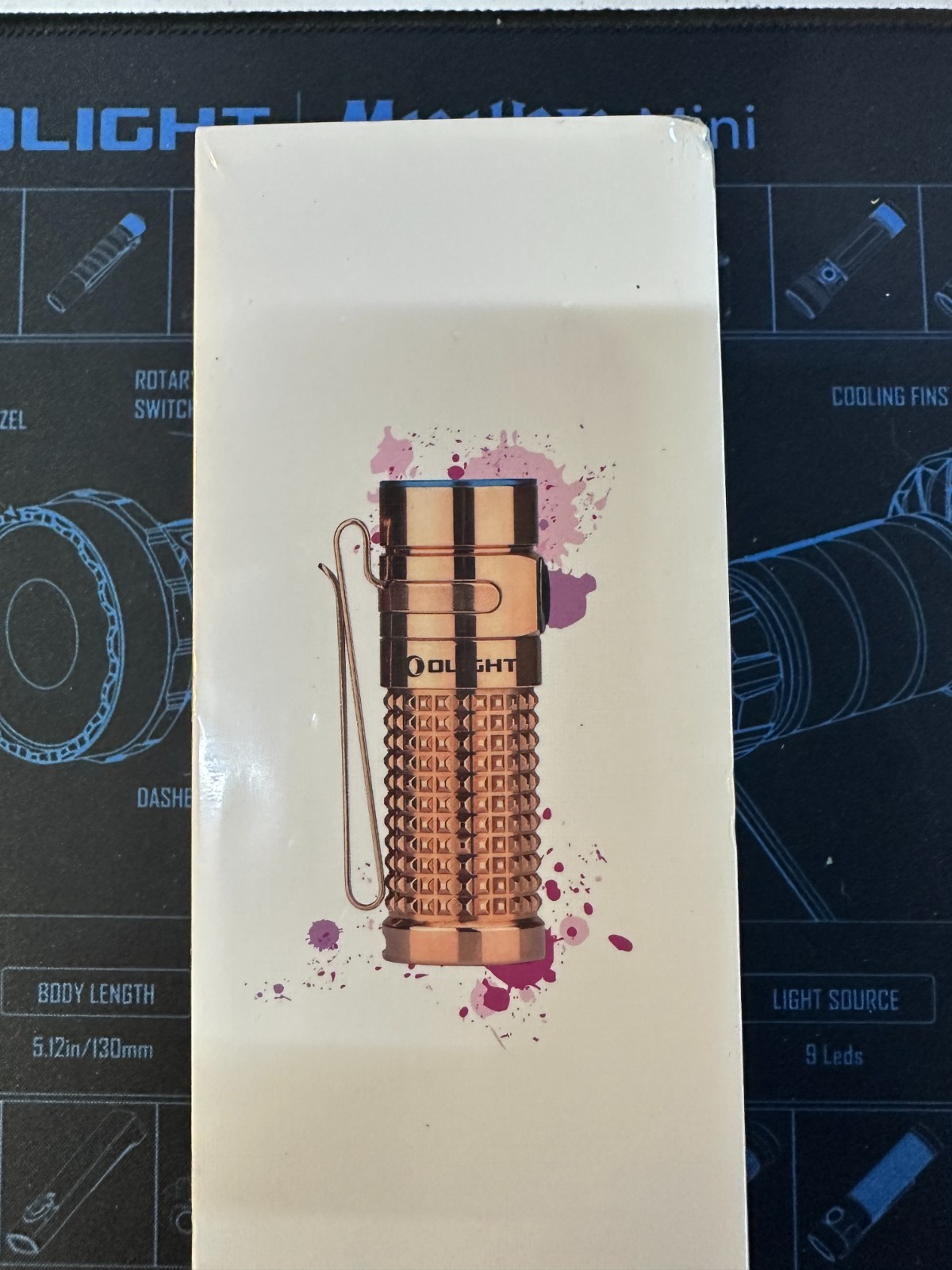 NEW Olight S1R Baton II Summer Titanium Ti, Limited Edition RARE