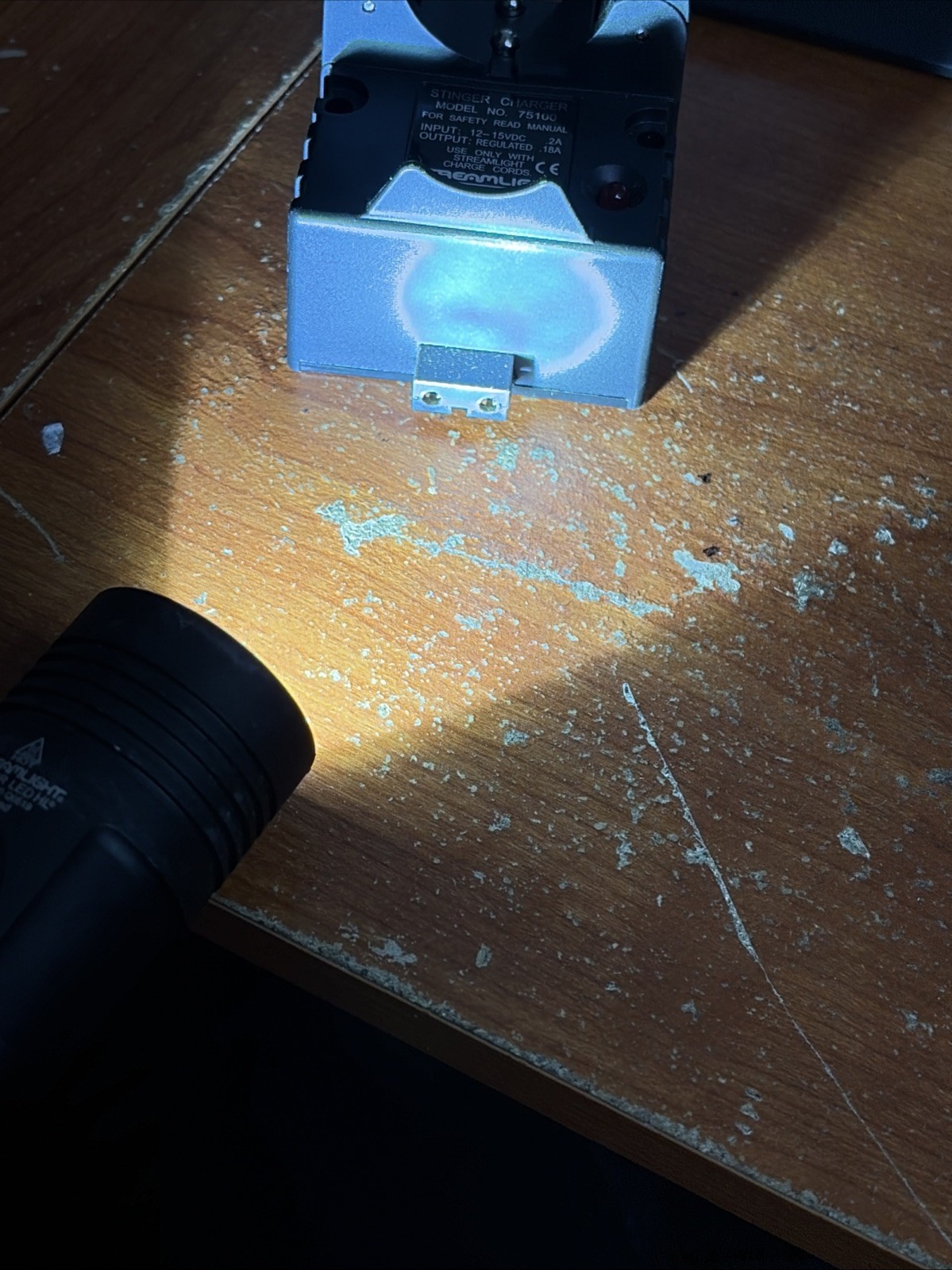 Streamlight Stinger LED Rechargeable Flashlight With Charger NO CORD