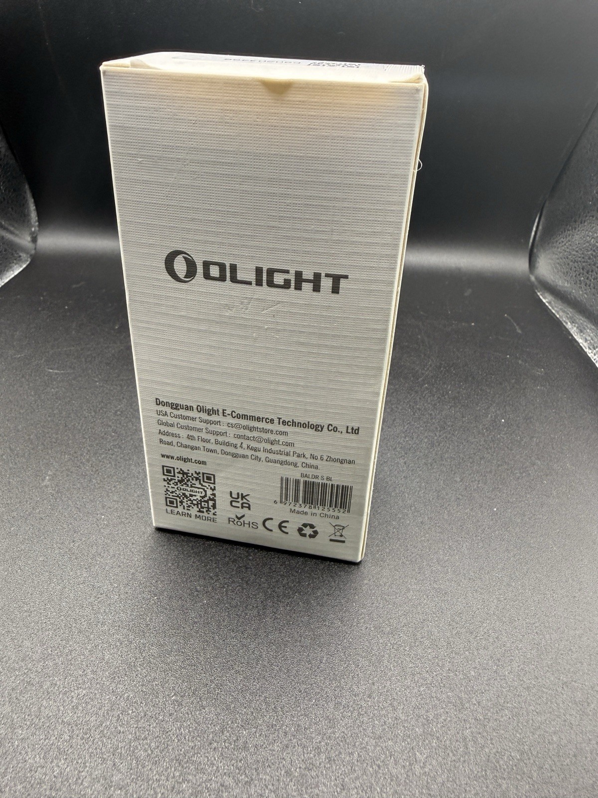 Olight Baldr S Rechargeable 800 Lumen Tactical Weapon Light, Blue Laser, GL/Pica