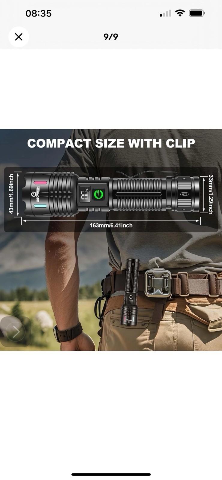 Rechargeable Flashlights High Lumens 100000 Single 2 Modes, Super Bright LED …
